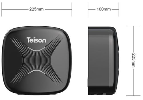 4-TEISON Smart Wallbox Type2 22kw Wi-Fi Cavo di Ricarica per Auto Elettriche